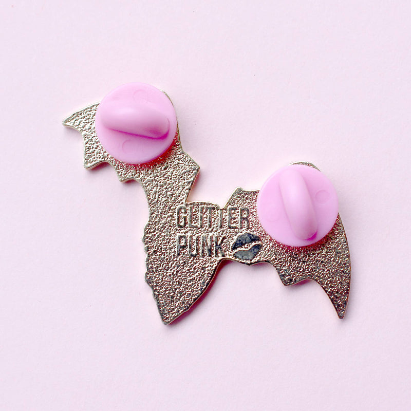 Cute Celestial Bat Enamel Pin