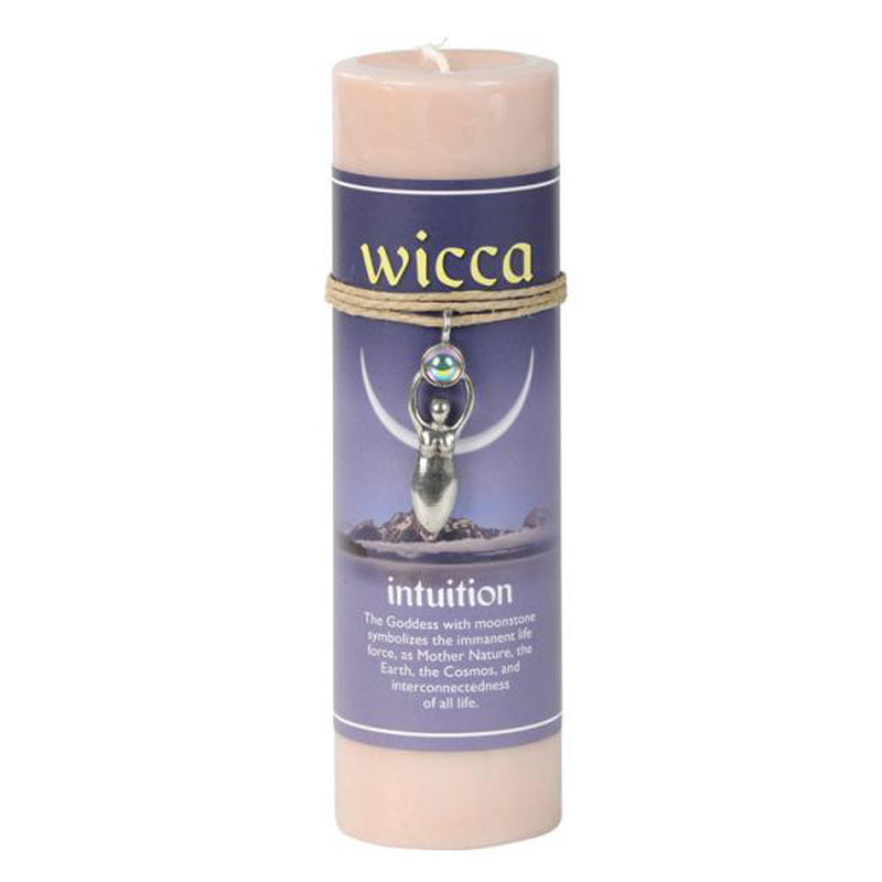 Wicca Pewter Pendant Candles