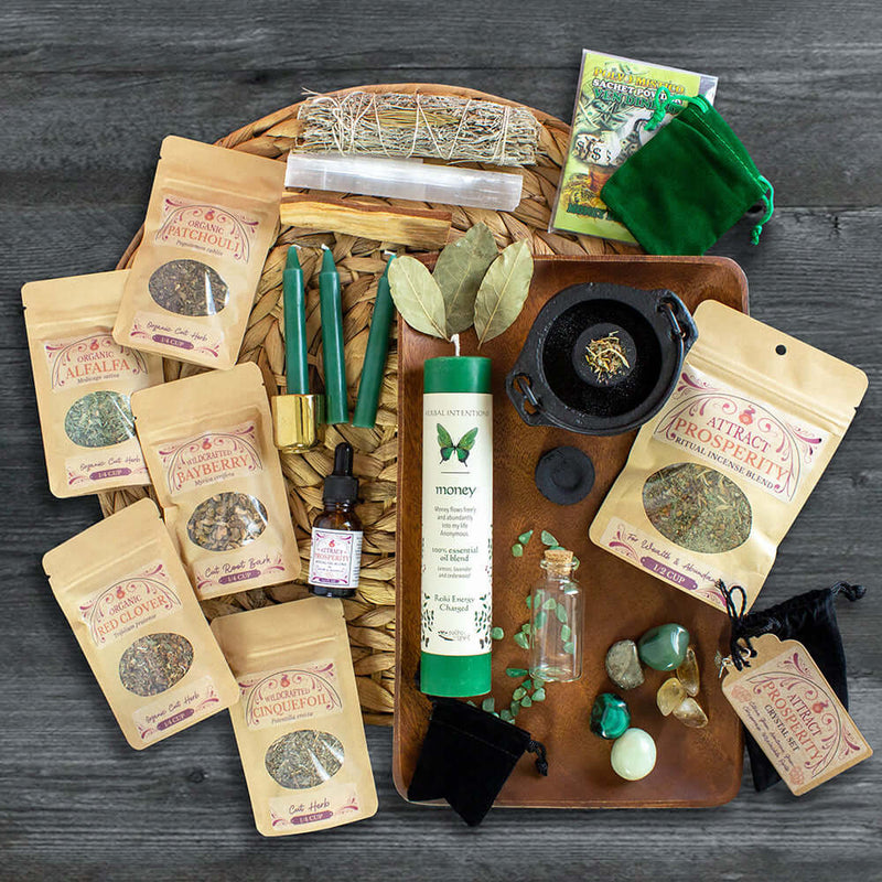 Attract Prosperity Large Ritual Kit Collection Bundles  