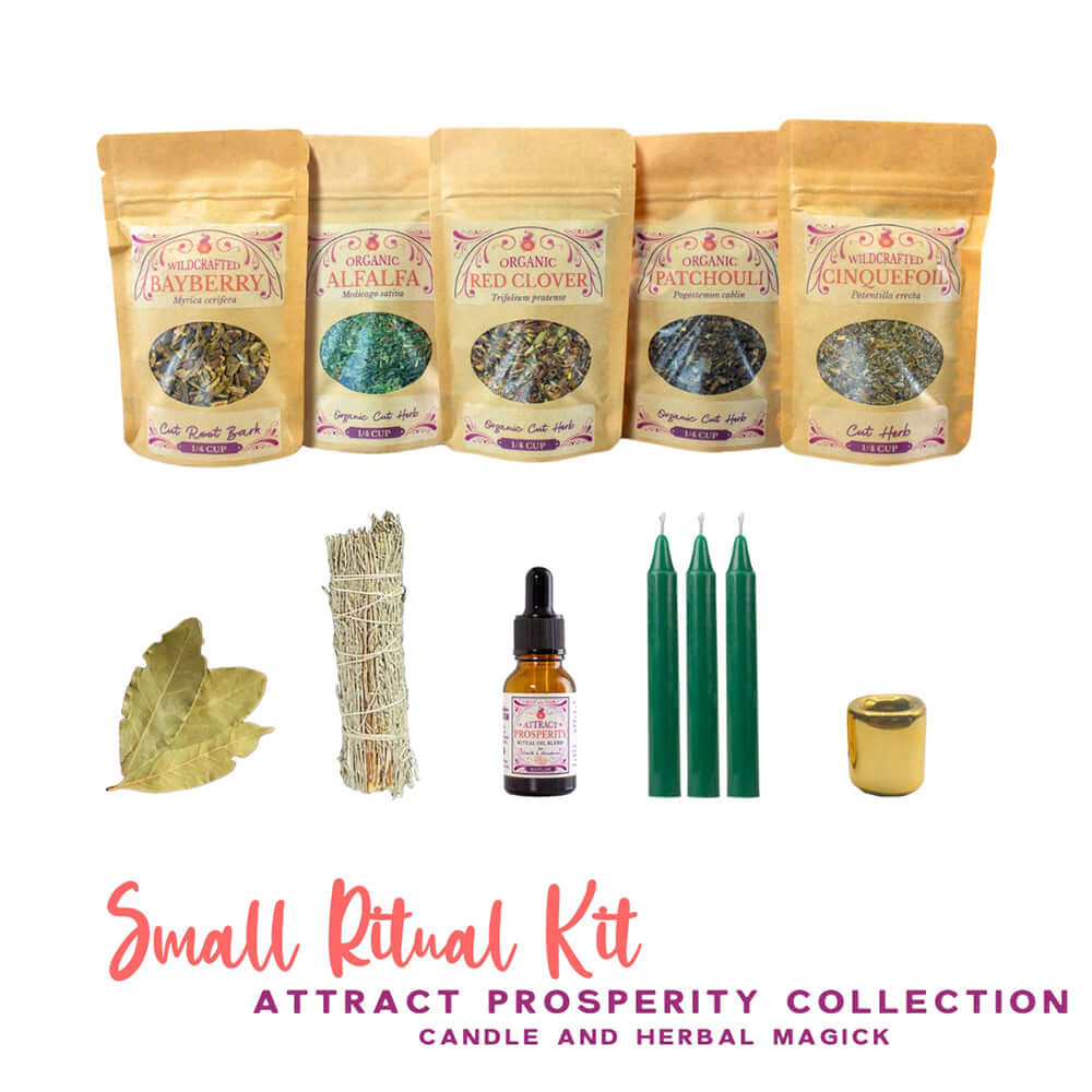 Attract Prosperity Small Ritual Kit Collection Bundles  
