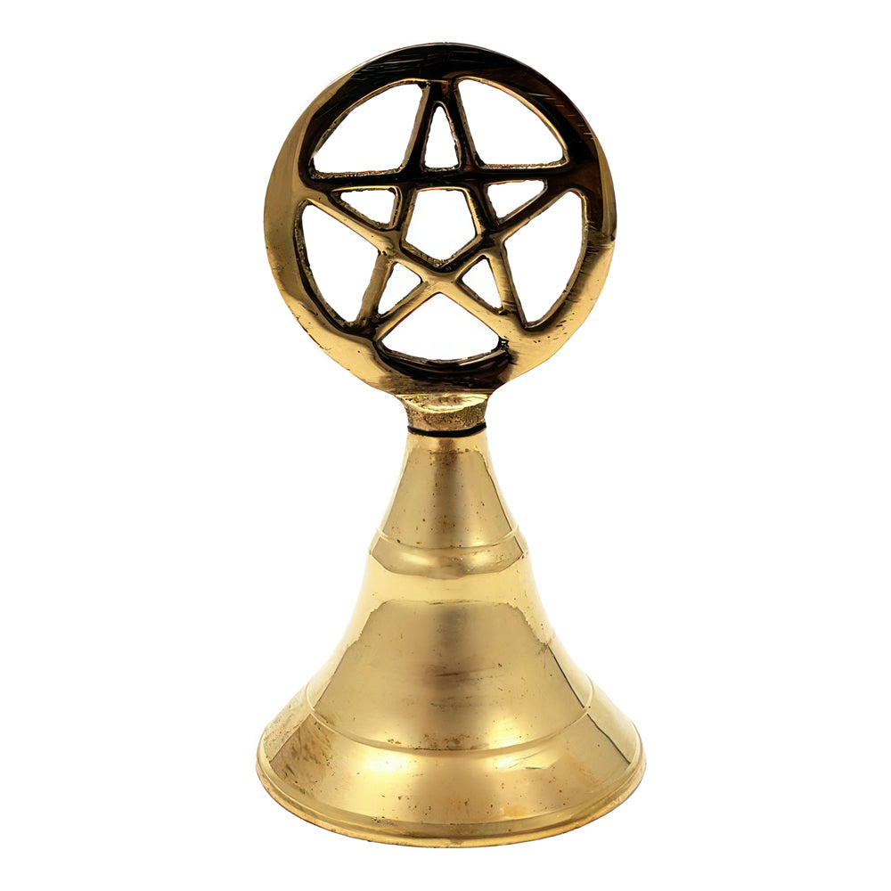 Pentacle Brass Bell Altar Bells  