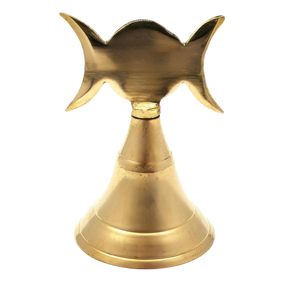 Triple Moon Brass Bell Altar Bells  