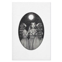 Coven Fine Art Print - Victorian Witches Wall Decor  