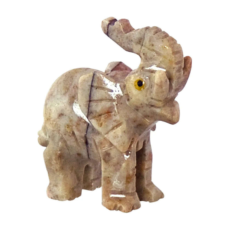 Dolomite Animal Spirit Guides Figurines Elephant 