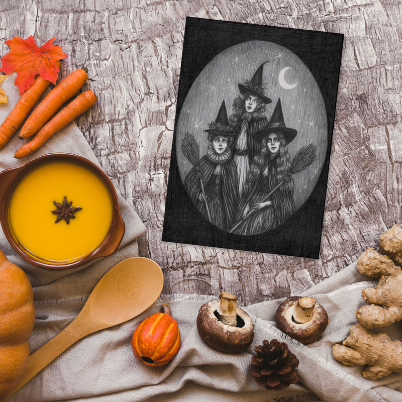 Toil and Trouble Fine Art Print - Witch Coven Wall Decor  