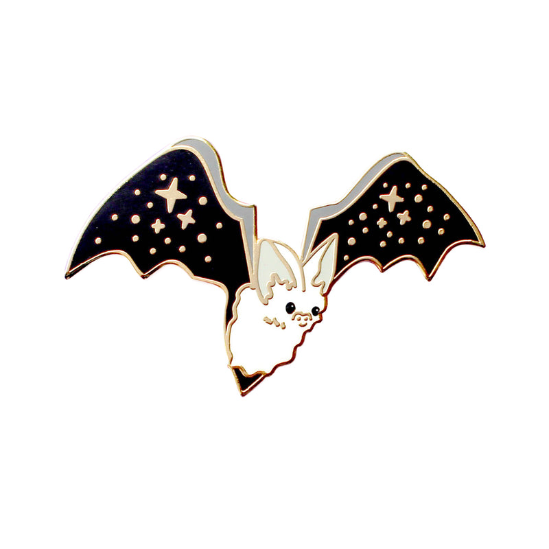 Cute Celestial Bat Enamel Pin