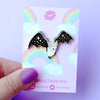 Cute Celestial Bat Enamel Pin