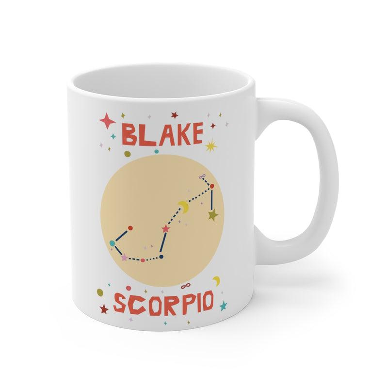 Personalized Scorpio Zodiac Mug 11oz Mugs 11oz 