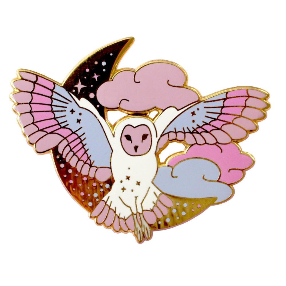 Midnight Owl Enamel Pin Pin  