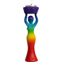 Chakra Goddess Tealight Candle Holder Candle Holders  