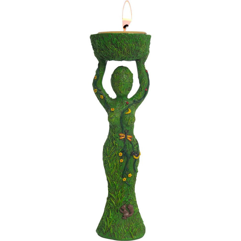 Nurturing Goddess Tealight Candle Holder Candle Holders  