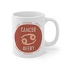 Personalized Cancer Girl Zodiac Mug 11oz Mugs  