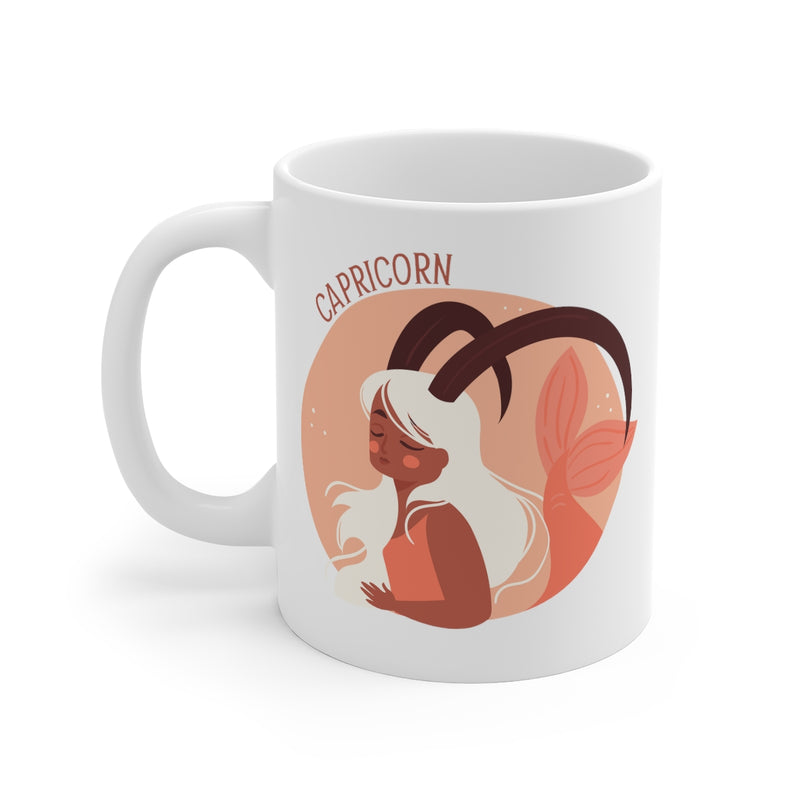 Personalized Capricorn Girl Zodiac Mug 11oz Mugs  