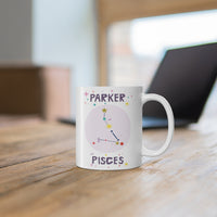 Personalized Pisces Zodiac Mug 11oz Mugs  