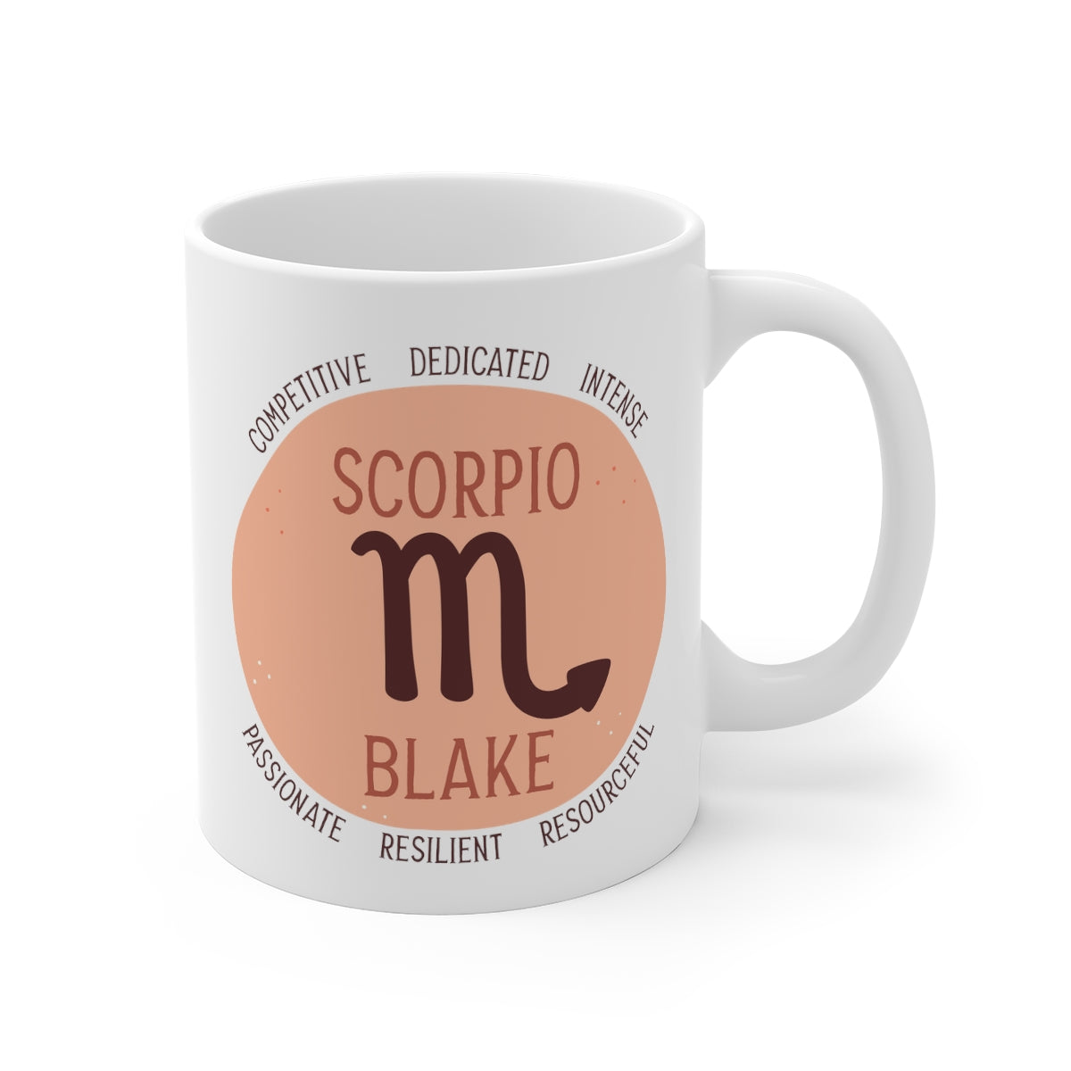 Personalized Scorpio Girl Zodiac Mug 11oz Mugs  