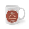Personalized Libra Girl Zodiac Mug 11oz Mugs  
