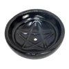 Small Ceramic Bowl Incense Holder - 6 Styles Available Incense Holders Black Pentacle 