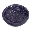Small Ceramic Bowl Incense Holder - 6 Styles Available Incense Holders Lavender Lotus Flower 