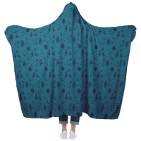 Celestial Magick Hooded Blanket - Apatite Teal Hooded Blanket  