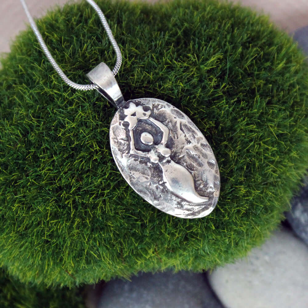 Blessings Goddess Pewter Pendant - Amulets of Avalon Collection Necklaces  