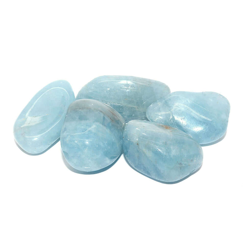 Aquamarine Tumbled Crystal Tumbled Crystals  