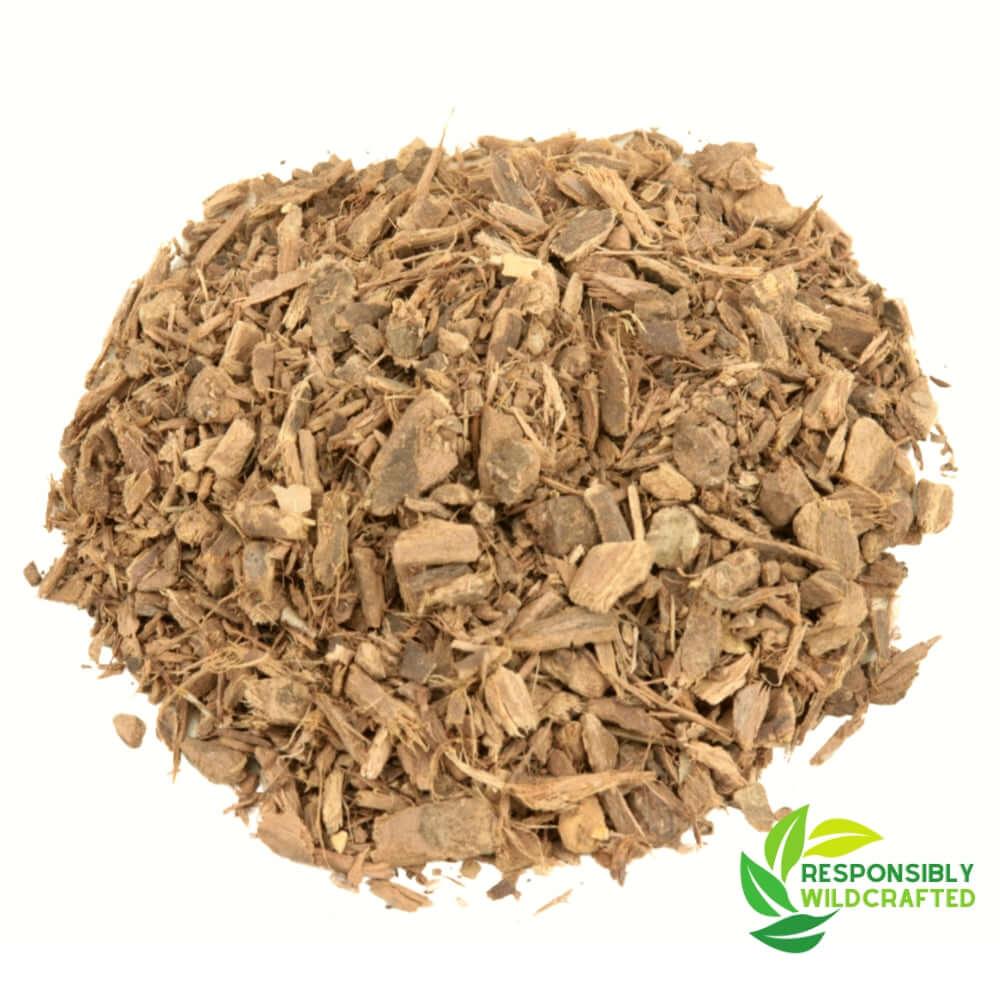 Dried Bayberry Root Bark Wildcrafted - Cut & Sifted Dried Herbs  
