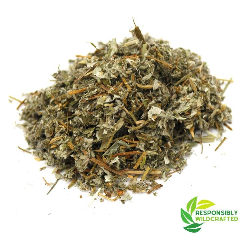 Dried Cinquefoil Herb Wildcrafted - Cut & Sifted Dried Herbs  