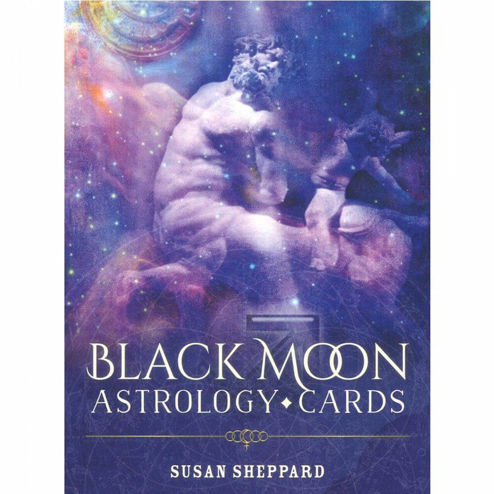 Black Moon Astrology Cards by Susan Sheppard Oracle Cards  