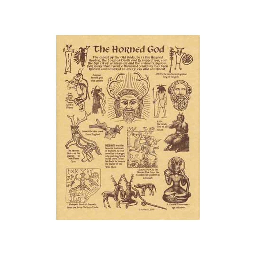 The Horned God Print Posters, Prints, & Visual Artwork  
