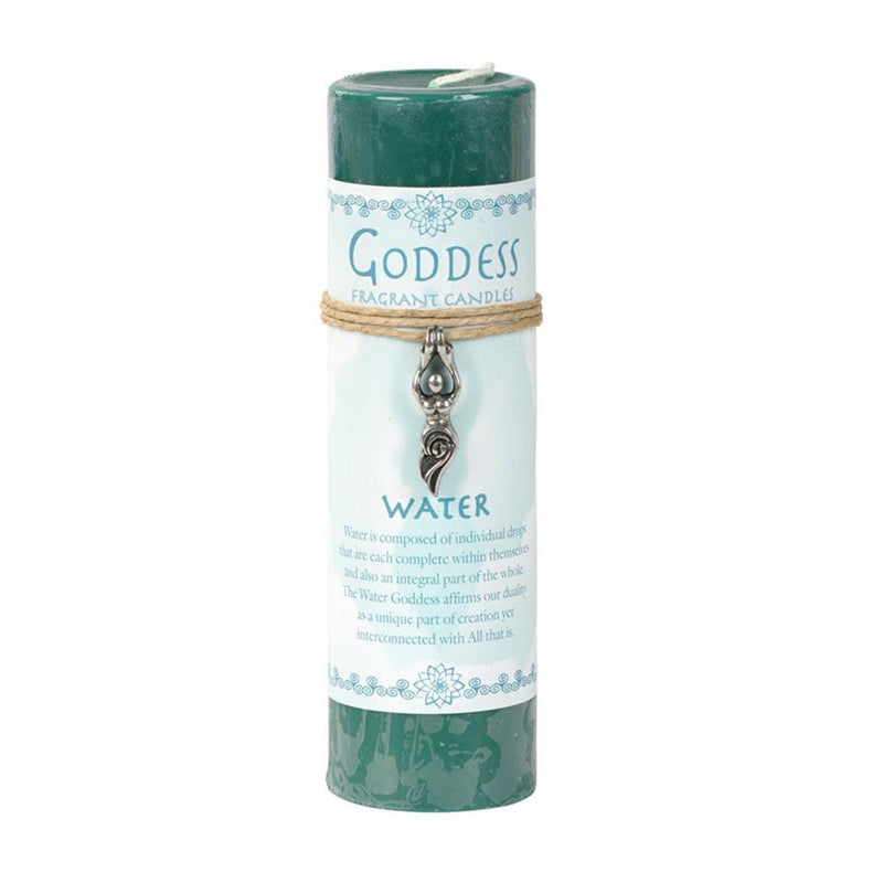 Goddess Pewter Pendant Candles Candles Water 