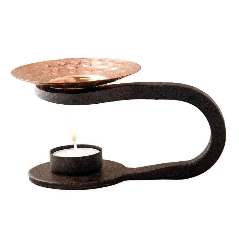 Copper and Iron Charcoal Free Loose Incense/Oil Burner Incense Holders  