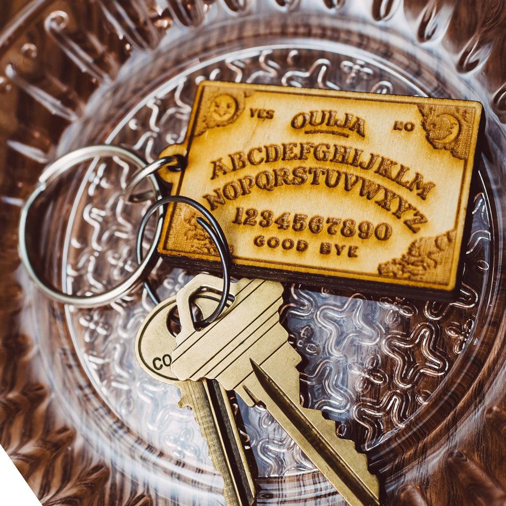 Ouija Board Wooden Keychain Keychains  