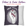 Know Your Power Pillow Throw Pillows 20" × 20" Pillow and Cover