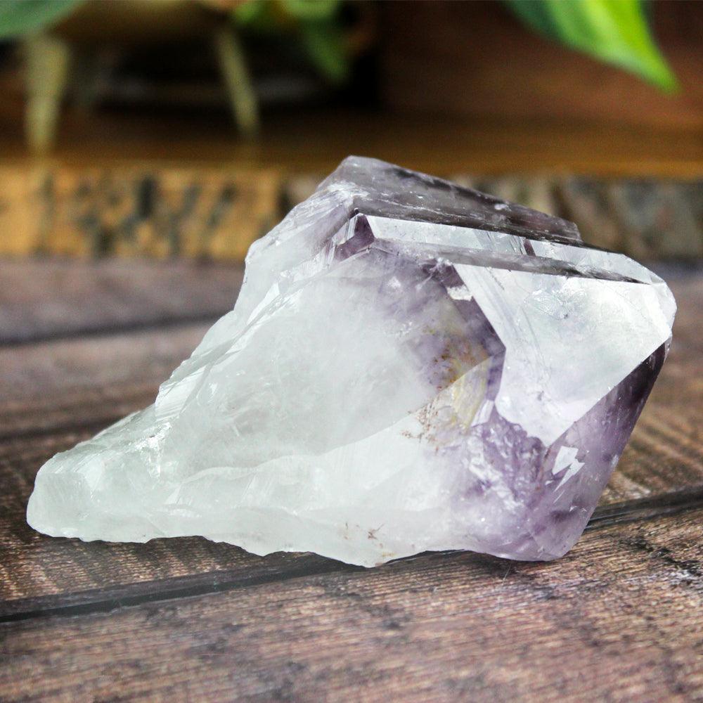 Amethyst Crystal Point - Raw Point with Root