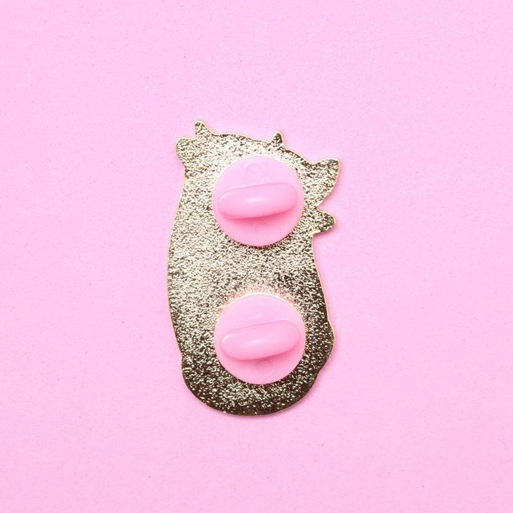 Day and Night Hugging Cats Enamel Pin Pins  