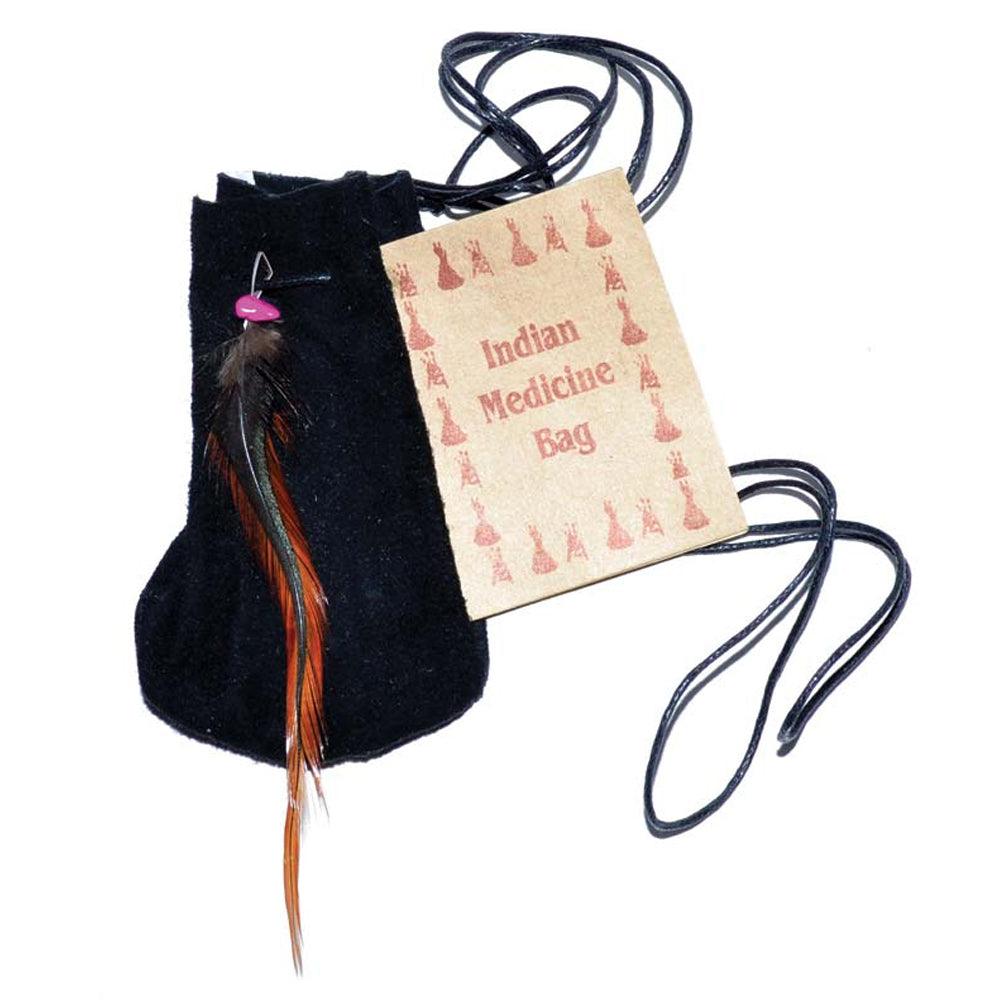 Medicine Bag - 3 inch Small Bags Black 