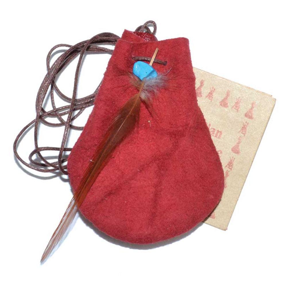 Medicine Bag - 3 inch Small Bags Red 