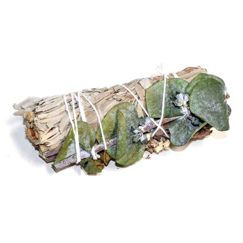 White Sage, Lavender, & Eucalyptus Cleansing Bundle Smudge Sticks  