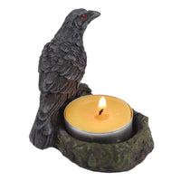 Raven Tea Light Holder - Set of 2 Candle Holders  