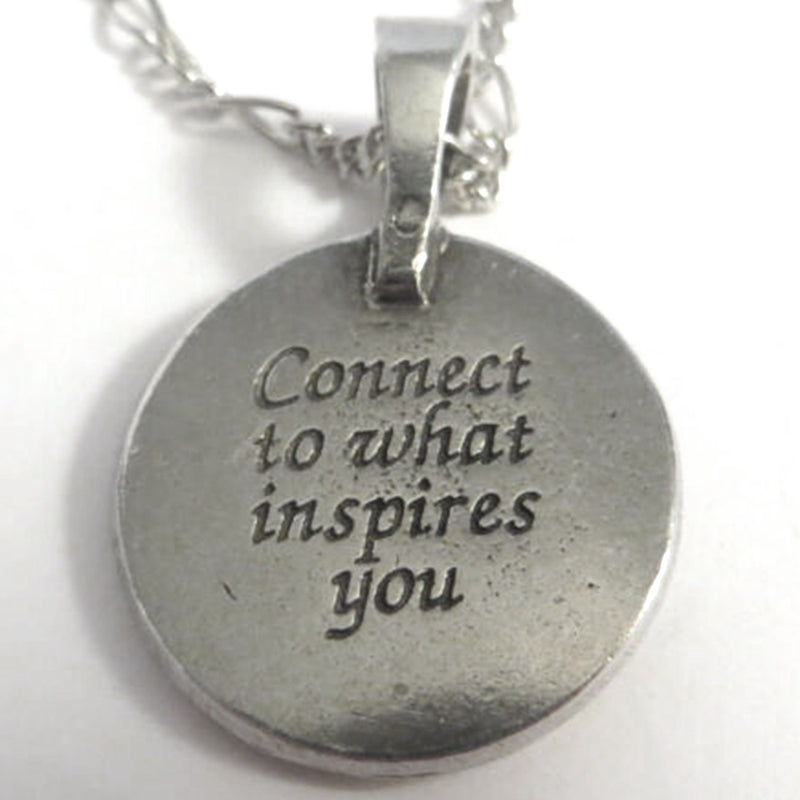Rays of Inspiration Pewter Pendant Necklaces  