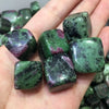 Ruby in Zoisite Tumbled Crystal Tumbled Crystals  