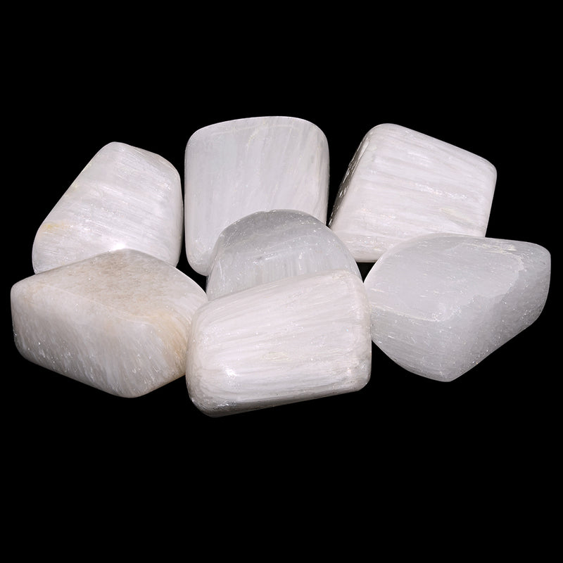 Scolecite Tumbled Crystal Tumbled Crystals  