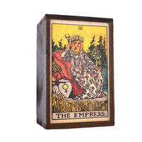 The Empress Wooden Tarot Box Wooden Boxes  