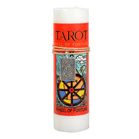 Tarot Pewter Pendant Candles Candles Wheel of Fortune 