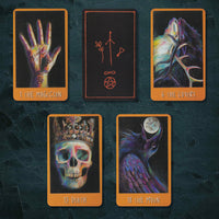 The Raven's Prophecy Tarot Deck & Book Tarot Cards  