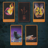 The Raven's Prophecy Tarot Deck & Book Tarot Cards  