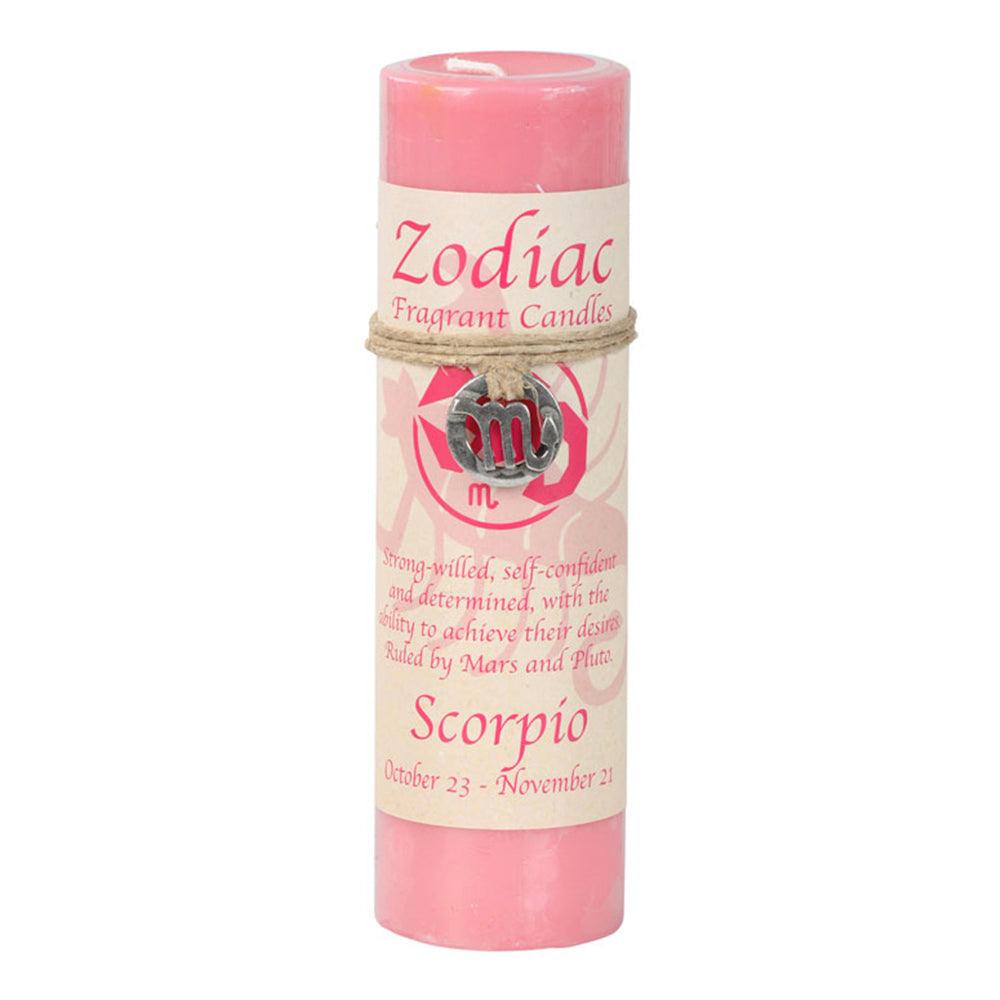Zodiac Pewter Pendant Candles Candles Scorpio 