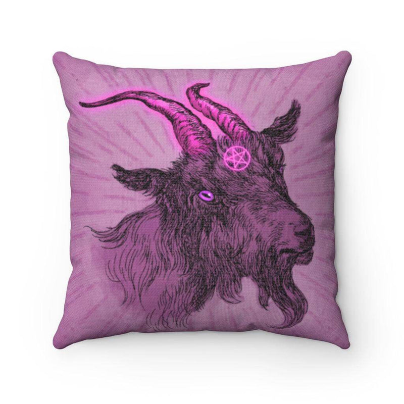 Baphomet Goat Pillow - Pink Home Decor  