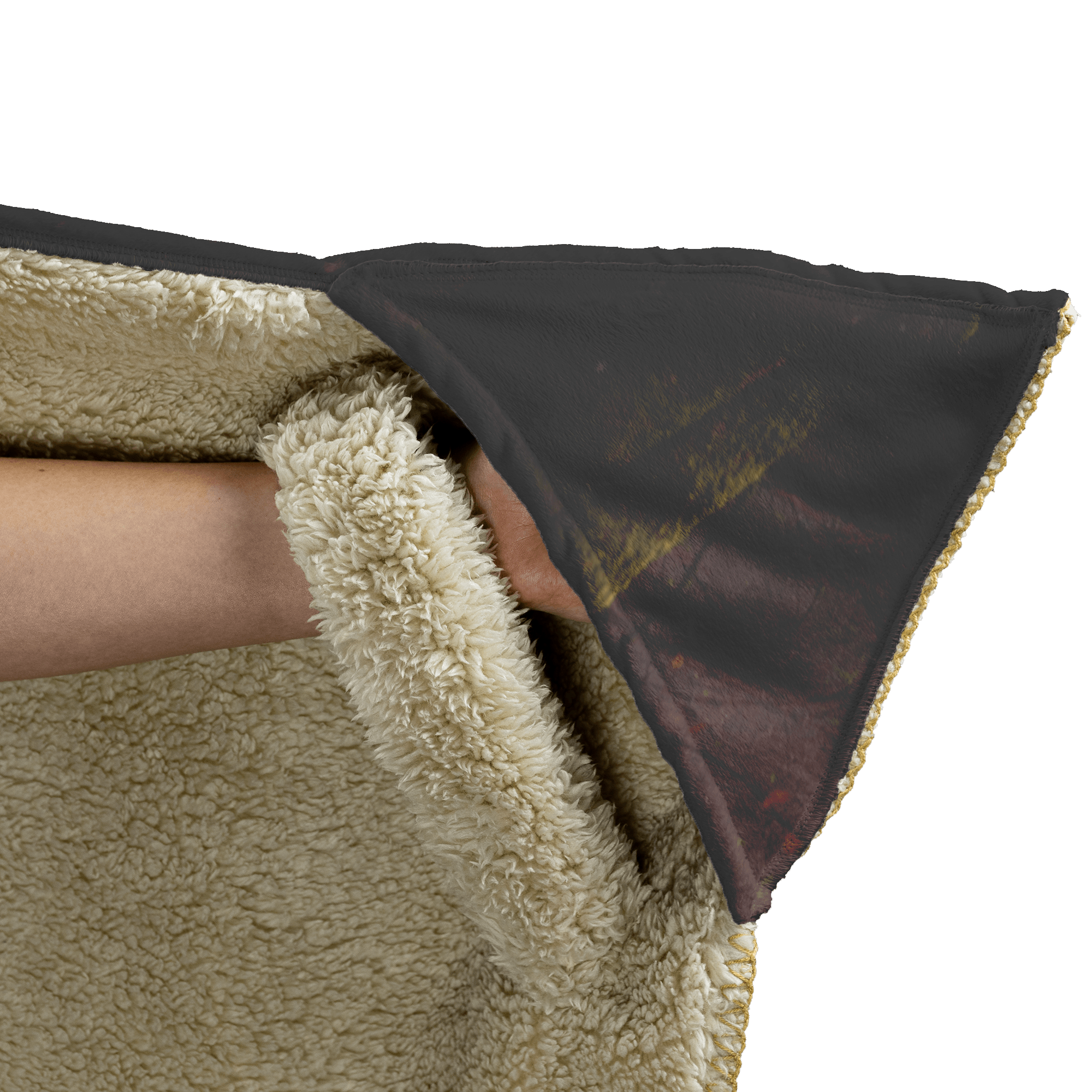 Mossy Forest Hooded Blanket - Golden Hooded Blankets  