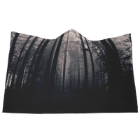 Mossy Forest Hooded Blanket - Spooky Hooded Blankets Fleece 